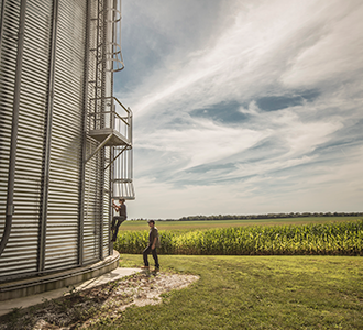 Large Grain Silo