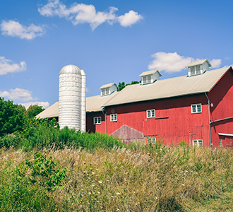 red barn