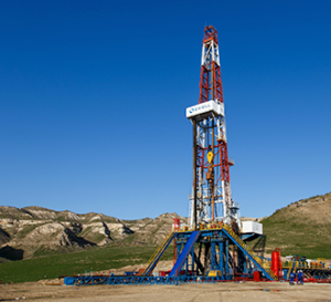 Oil Drilling Worksite