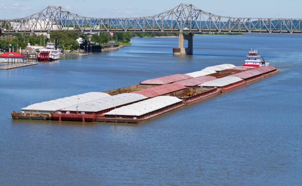 River barge