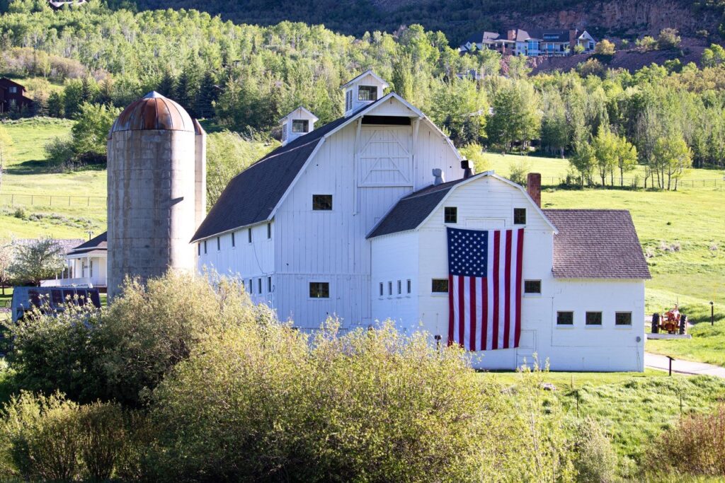 American farmhouse