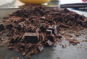 chocolate bar pieces