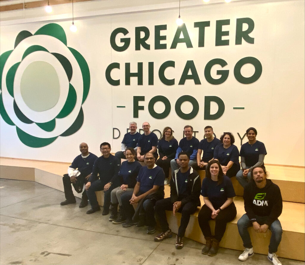 Greater Chicago Food Depository volunteer day