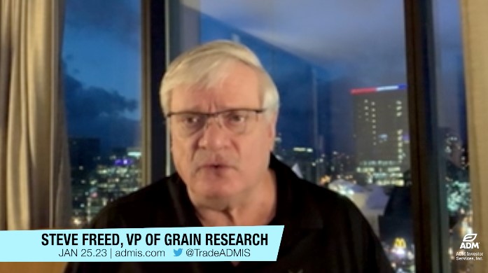 Steve Freed, grain market analyst
