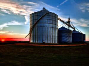 grain silos
