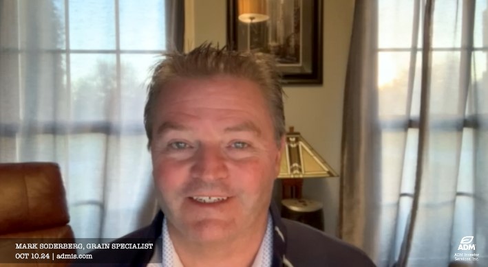 Mark Soderberg, grain market specialist