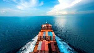 Ocean freight vessel