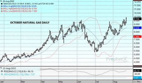 Natural Gas Daily Chart