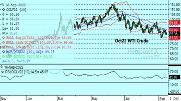 DTN Crude Oil chart