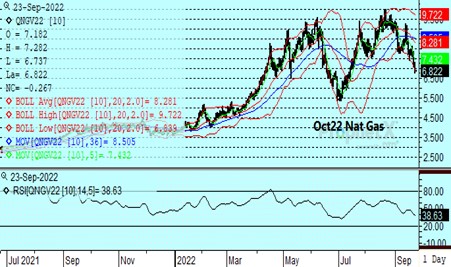 DTN Natural Gas Daily chart