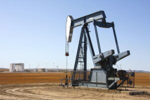 OIl pump out in the field
