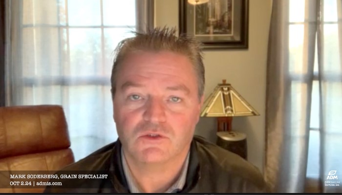 Mark Soderberg, grain market specialst