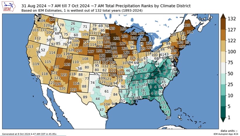 US Precip Map