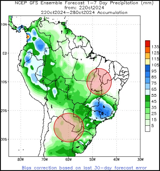 10Day Precip Map