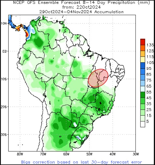 14Day Precip Map