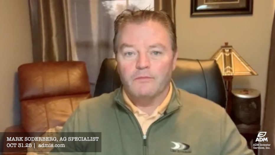Mark Soderberg, grain market specialist
