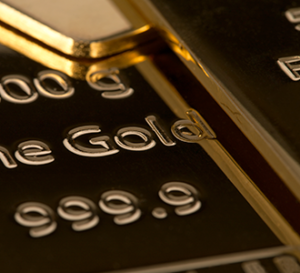 Gold Bar Closeup