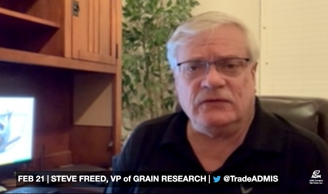 Steve Freed, grain market analyst