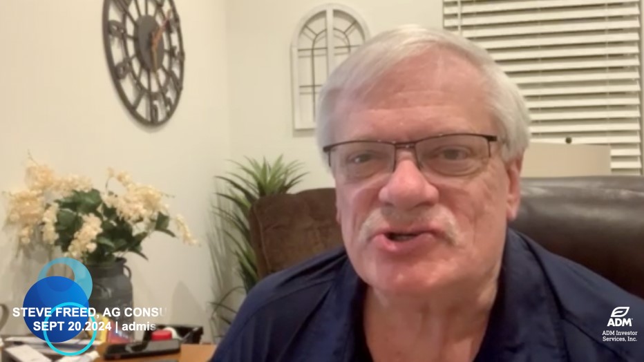 Steve Freed, grain research consultant