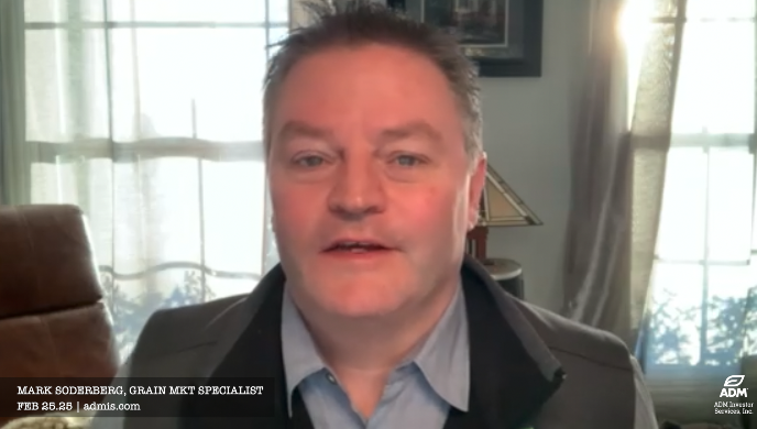 Mark Soderberg, grain market specialist