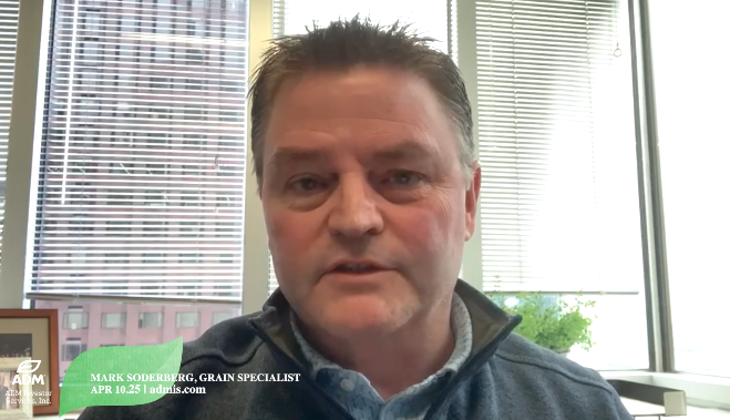 Mark Soderberg, grain market specialist