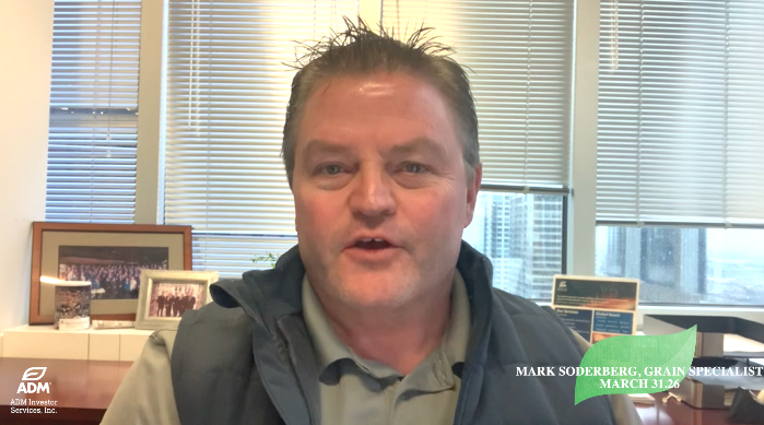 Mark Soderberg, grain market specialist