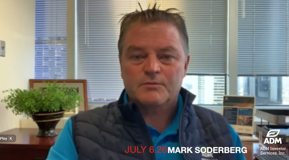 Mark Soderberg, grain market specialist