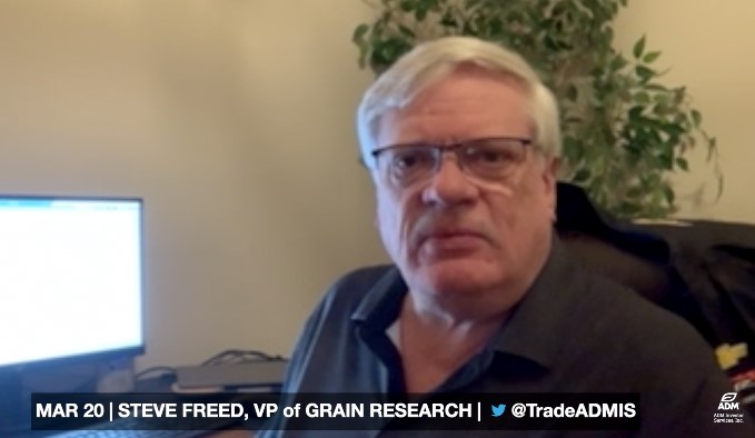 Steve Freed, grain market analyst