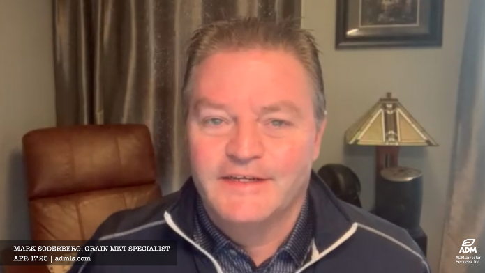 Mark Soderberg, grain market specialist